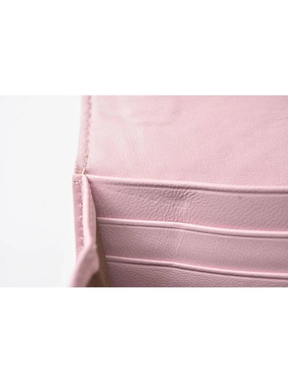 Bottega Veneta Wallet Continental Pink Embroidery